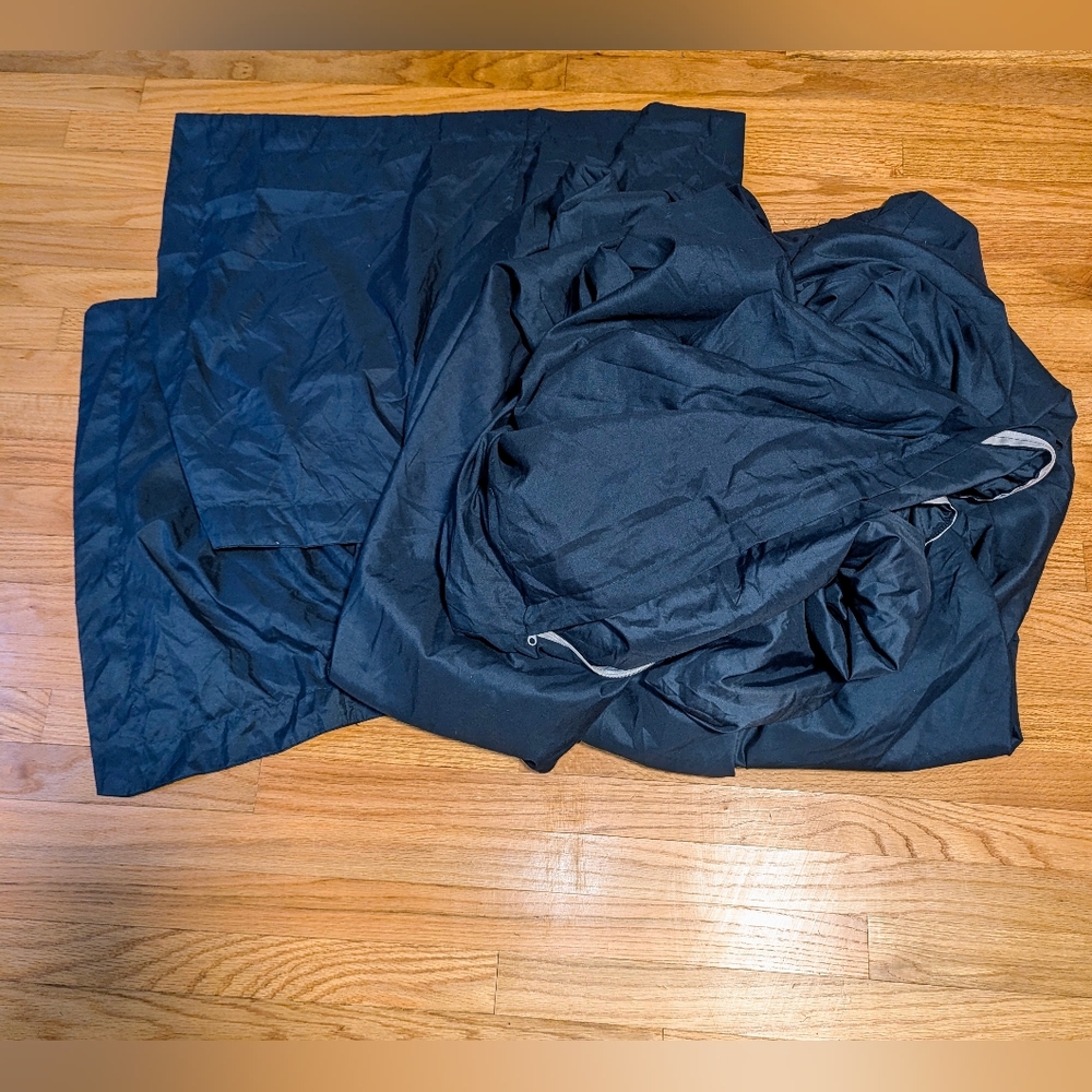 Ienjoy Home Navy FULL/QUEEN DUVET COVER & 2 Standard Pillowcases